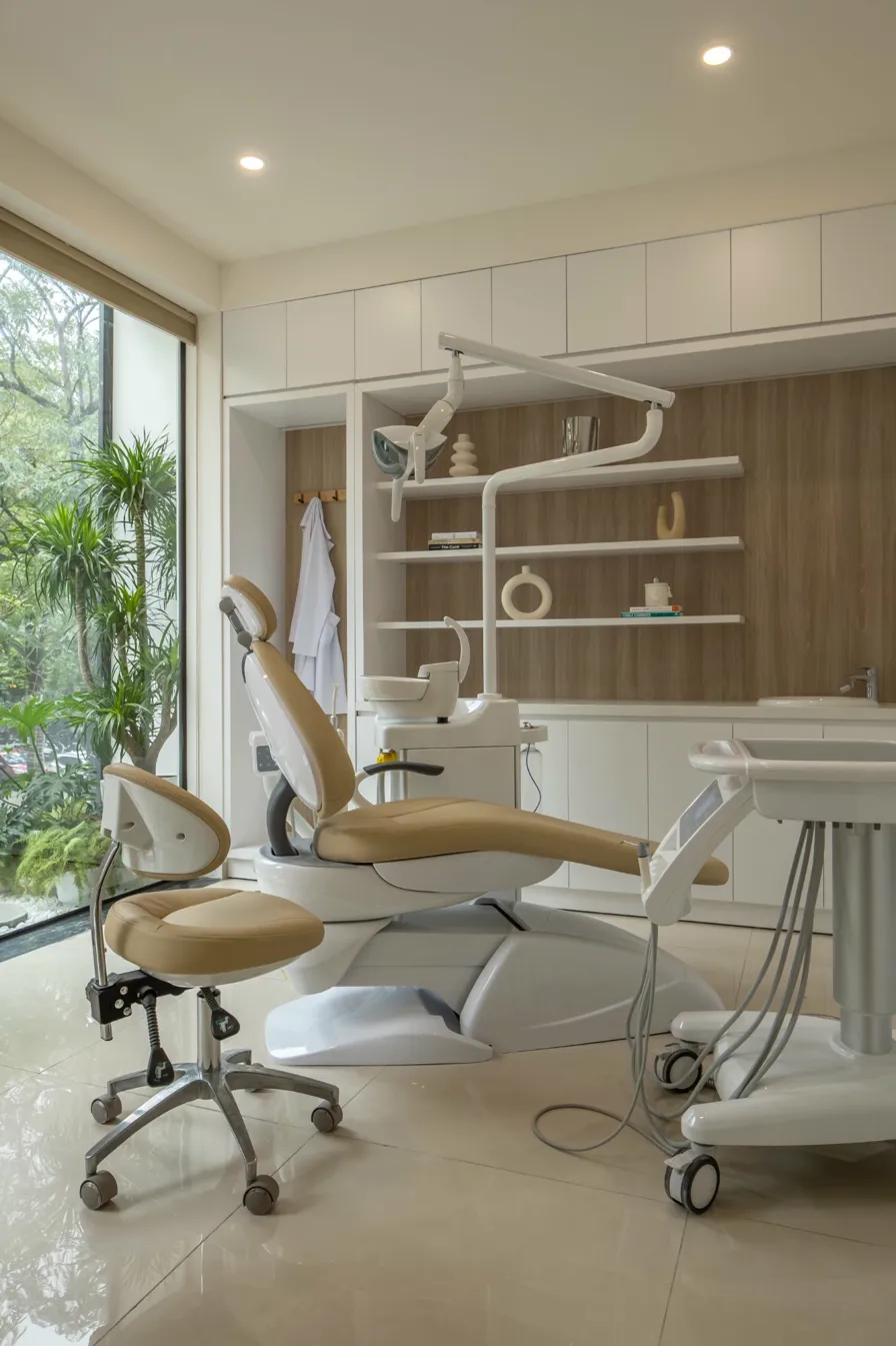 Greenfield Dental treatment suite — premium dental chair