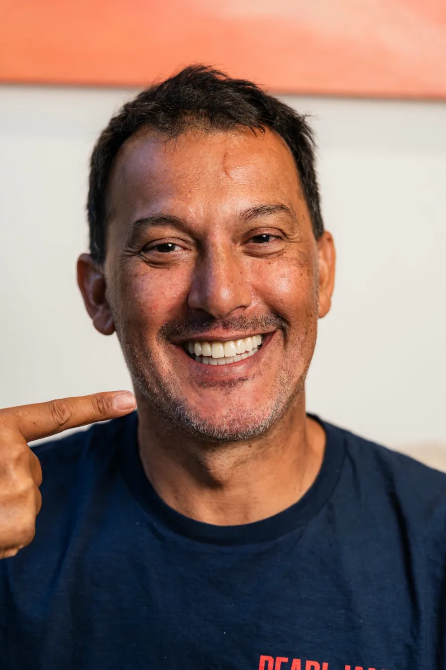 Dental implant patient happy with results at Greenfield Dental Vietnam