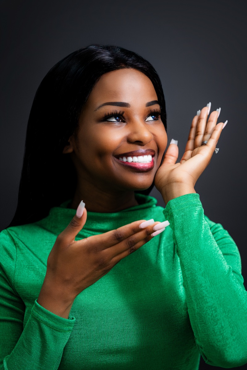 Greenfield Dental implant patient smile