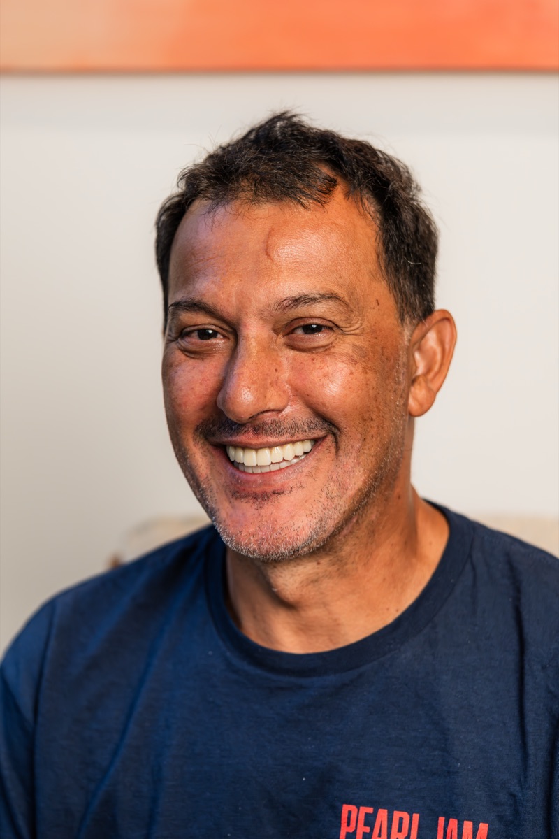 Greenfield Dental implant patient smile