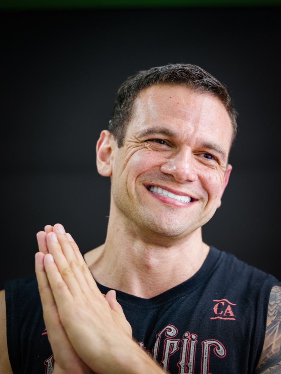 Greenfield Dental implant patient smile